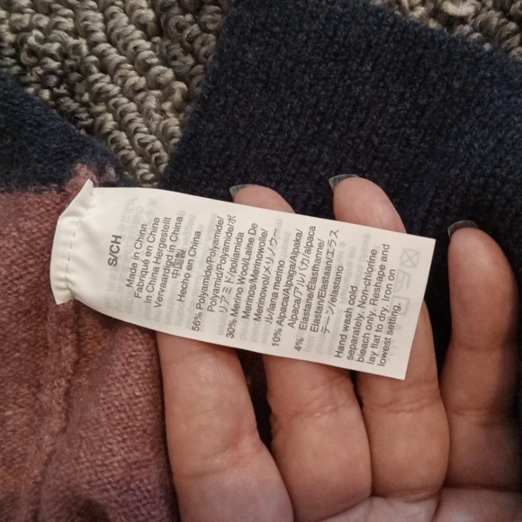 Madewell Kent Striped Cardigan Sweater Coziest Yarn Clorblock Womens Small - Picture 6 of 8